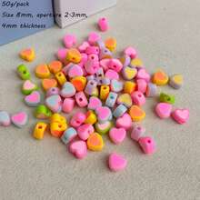 Bohemian Style High-Quality Ice Transparent Colorful Bead Mixed Baroque Handmade Material DIY Quill, Bracelet, Keychain, Etc - Multicolor - View 19