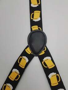 Men's High Elasticity 2.5cm Suspenders - Multicolor - View 7