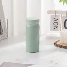 1pc 200ml Small Insulated Water Bottle, Stainless Steel Leak-Proof Portable Vacuum Cup, Suitable For Travel, Office, School, Daily Use - Multicolor - View 5
