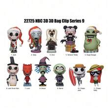 Monogram Disney 1個通用 NBC 授權神秘盲袋 3D 非毛絨填充 Jack Sally 鑰匙圈，萬聖節聖誕禮物 - MN-22725 - 查看 4