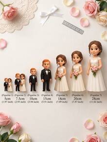 1pc Custom Photo Wedding Couple Iron On Transfer Stickers, Personalized Bride Groom Cartoon Heat Transfer Patches,T-Shirt Hoodie Bag Hat Wedding Decor - Multicolor - View 7