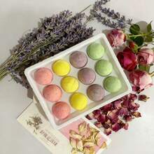 12pcs Colorful Heart-Shaped Bubble Bath Foot Soak Balls And Collapsible Foot Soak Bucket - View 8