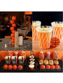 10pcs/20pcs Bola Basket Olahraga Kecil, Bola Busa Kecil, Pereda Stres, Pereda Kecemasan, Hadiah Kelas, Kado Pesta - MultiWarna - View 2