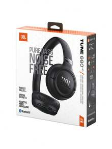 Tune 680NC Wireless On-Ear Headphones, Adaptive Noise Cancelling, Hi-Res JBL Pure Bass With Spatial Audio, Up To 76 Hours Battery Life, Smart Ambient Mode, Dual Microphones, Bluetooth 6.0, Foldable, Suitable For Travel And Office - View 5