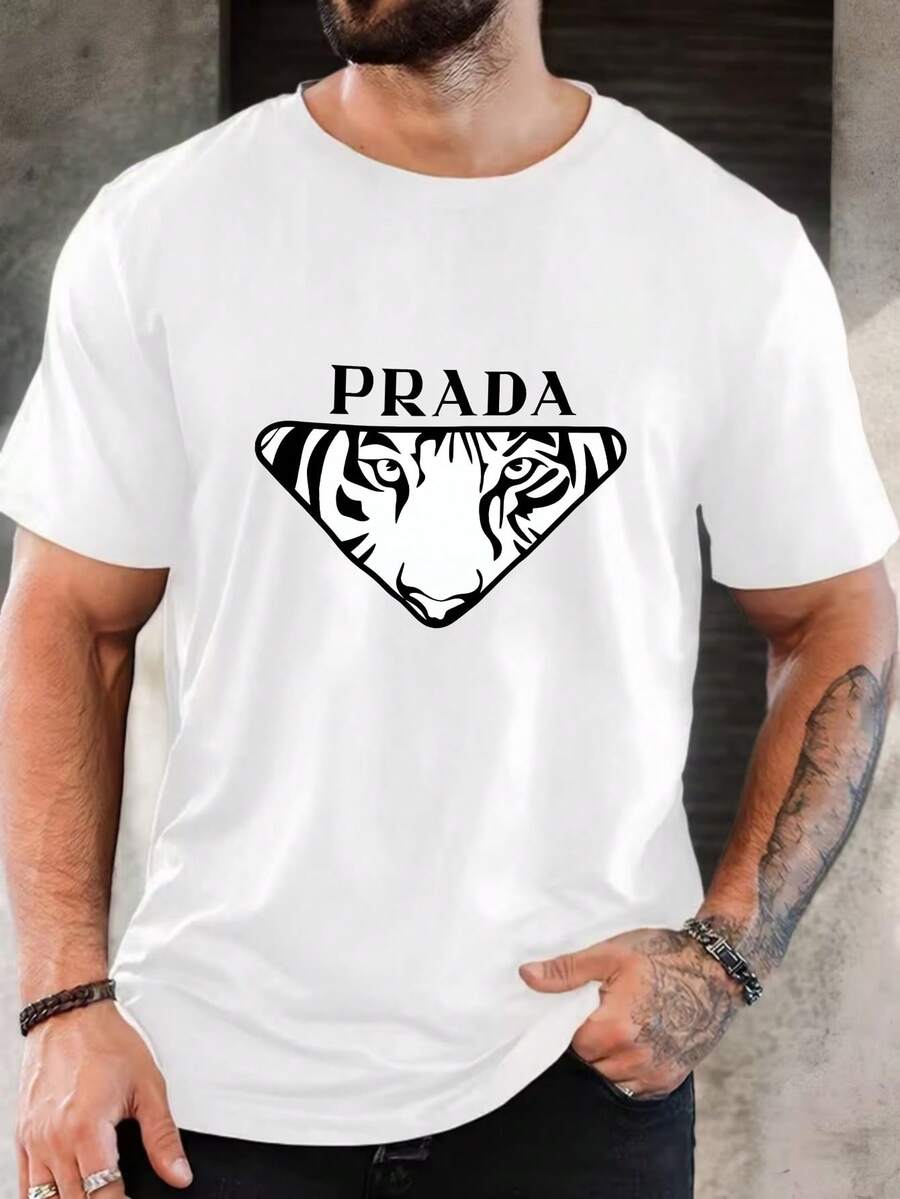 Men T-Shirts - 白色 - 查看 1