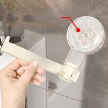 Toilet Paper Holder, Suction Cup Wall-Mounted Toilet Paper Rack - Self-Adhesive, No Drilling Required, Suitable For Kitchen And Bathroom, Plastic Material - Multi-Purpose Paper Towel And Towel Storage Rack - Multicolor - View 8