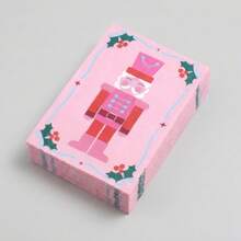 20/40/60pcs Pink & Brown Nutcracker Christmas Paper Napkins, 2-Ply Disposable Christmas Table Napkins, Suitable For Holiday Parties, Christmas Dinner Table Decor - Christmas - View 1