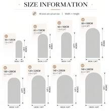 Customized Wedding Arch Fabric Decor Cover, Personalized Photo/Name/Date/Text, Double-Sided Polyester Stretch Backdrop, Party Decoration, Wedding Welcome Sign, Bridal Gift, No Power Required, Suitable For Weddings, Birthdays, Parties - Multicolor - View 11