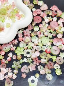啞光鈕扣珠漸層混色款 DIY 估算筆用珠飾材料 珠飾配件批發 - 彩色 - 查看 9