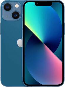 Refurbished Apple IPhone 13 Mini A2481 (Fully Unlocked) 128GB Blue W/ Wireless Earbuds - 查看 2