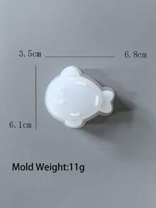 1Ppcs Cute Ocean Mini Silicone Molds, Multipurpose Molds For Epoxy Resin, Squishy Toy, Wax Candle, Soap DIY Craft,Kawaii Small Animal Silicone Mold Mini Silicone Mold - Mold - View 7