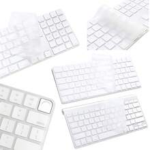 SDYIGOE 適用於 Magic Keyboard 觸控 ID A3118 A3203 A2449 A2450、無數字鍵盤 A1644 A1314 的 TPU 鍵盤保護蓋 - 查看 1