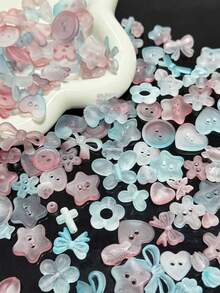 啞光鈕扣珠漸層混色款 DIY 估算筆用珠飾材料 珠飾配件批發 - 彩色 - 查看 5