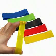 5 buah Resistance Band untuk Latihan Jari, Cincin Genggaman untuk Latihan Jari - MultiWarna - View 1