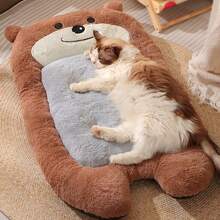 Luxury Large Cat Sleeping Mat, Indoor Cat Bed, Soft, Fluffy, And Thickened Mat, Suitable For Cat And Dog Cages, Warm In Winter, Washable, With Non-Slip Bottom. - Multicolor - View 8