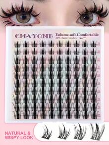 100pcs Fluffy Single Lash Extensions, D Curl, Voluminous & Long, 10-18mm Length, Suitable For DIY Eyelash Extensions, Beginners Can Easily Create Perfect Lashes At Home, Ideal Gift For Women And Girls - D - View 1