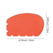 Flexible Silicone Wedge Tool For Oil Paint, Acrylic Paint, Clay, Plaster, Wax Crayon And Ceramic, Heat-Resistant Art Supplies For Texture Shaping And Paint Blending - Multicolor - View 15