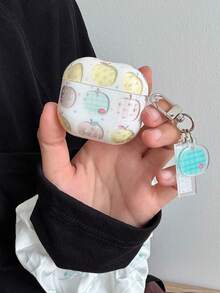 Cute Iridescent Star Apple Pods 4 Protective Case, Compatible With Pod 3, Apple Pro Earphone Shell 2nd Gen, Wireless Bluetooth 3rd Gen, 2nd Gen, Pod Pro 4th Gen, 5 Boxes - White - View 8