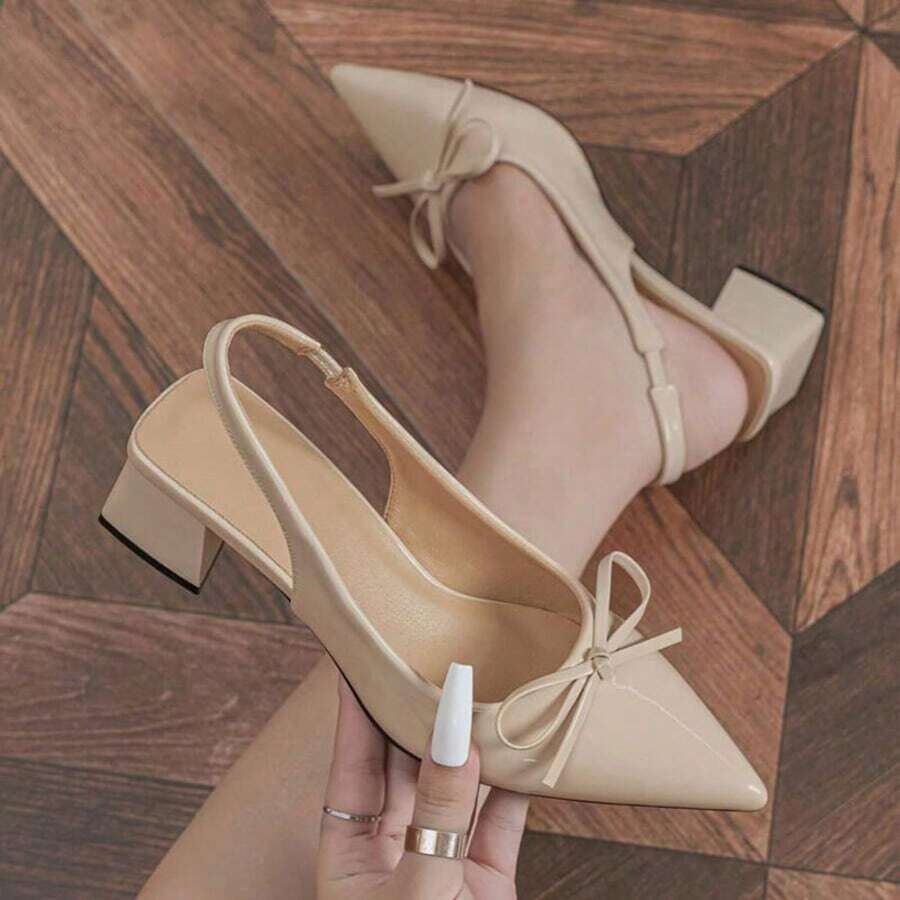 Women Heeled Sandals - Champagne - View 1