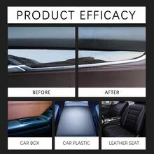 Homonth Plastic Cleaning Paste, Gentle Car Interior Plastic Cleaner, Stain And Dust Removal, Convenient Care Paste - Solid State - View 8