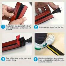 Cable Management Cable Tray, Anti-Slip & Wear-Resistant, Thickened Cable Conduit - Multicolor - View 6
