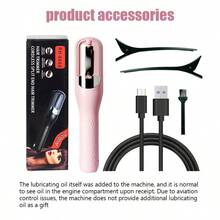 (Internal Battery) 1pc USB Rechargeable Hair Trimmer, Multi-Function Hair Clipper, Split End Trimmer, Portable Automatic Hair Trimmer, Electric Hair Clipper For Split Ends, Healthy Hair Trimmer, Popular Multi-Color, Perfect Gift Choice - Multicolor - View 9
