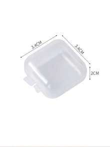 1pc Transparent Desktop Drawer Storage Box, Room Decor, Desktop Storage, Cosmetic Storage, Cosmetic Storage Box, Vanity Drawer Transparent Storage Box Set, Tray Set, Lipstick Perfume Organizer, Vanity Skincare Storage Box, Transparent Multi-Specification Combination Water-Based Lotion Sample Organizer Box, Office Stationery Storage Box, Storage, Storage Organizer, Vanity Skincare Exquisite Display Rack Trapezoid Multi-Layer Shelf - Multicolor - View 11