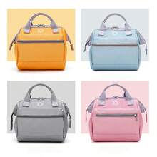 Large Capacity Aluminum Foil Insulated Cooler Bag, Fashionable Mom's Breast Milk Storage Bag, Outdoor Lunch Box Bag, Multi-Functional Bag - 16 - View 3