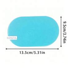 2/4pcs Car Rearview Mirror Film, Waterproof Anti-Glare Film, Anti-Fog Nano Coating, Suitable For Car Rearview Mirror And Side Windows - A - View 11