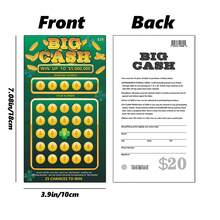 5 Fake Lottery Tickets And Scratch Off Cards That Look Real - Winning $5M - Gag Gifts Funny Adult - Prank Gifts For Adults Funny Pranks - April Fools Pranks - Green - View 2