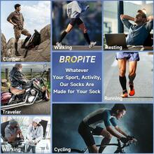 Copper Fiber Mid-Calf Open Toe Elastic Compression Socks 20-30mmHg Compression Level For Men And Women Suitable For Yoga Pilates Home Sports Fitness - Multicolor - View 4