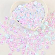 9mm Daisy Sequins Glitter Flakes Sequin Loose Sequins For Slime Filling Art & Phone Case Resin Decor DIY Wedding Decoration Crafts Accessories Sequins 20g - 20 Grams - View 8