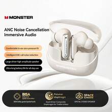 Monster Airstar A03 Wireless In-Ear Earbuds, Bluetooth 6.0, Supports ANC/ENC Spatial Noise Cancellation, Hi-Res High Resolution Audio & LDAC Dynamic Bass, 13mm Driver Unit, Smart Touch Control, Ultra Low Latency, Suitable For Gaming/Sports - View 13