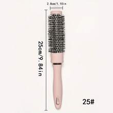 2pcs/Styling Comb - 2-In-1 Spray Comb With Water Tank, For Moisturizing And Exfoliating, Fine Mist Spray Design With Curling Styling Roller Comb, Hair Styling Round Barrel Curling Roller Aluminum Tube Comb Bangs Hair Styling Tool - Multicolor - View 8