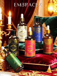 EMBRACEX. 30ml/100ml Middle Eastern Fragrance Oil Car Aromatherapy Suitable For Diffuser/Humidifier Candle Making Ramadan Holiday Gift With Dropper Large Capacity Multiple Scents Available - 30/100ML - View 5