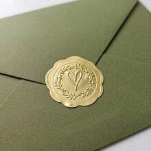 Sage Green Envelope Set Love Letter Envelope Avocado Greeting Card Invitation Envelope Letter Set Postcard Sticker Small Envelope Sticker Gift Wrapping Paper Christmas Christmas Wrapping Paper Halloween Wedding Invitation Envelope - A - View 6
