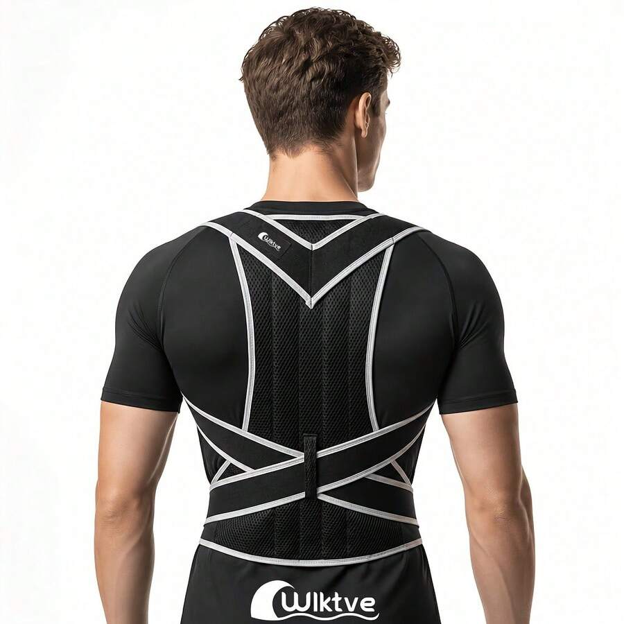 Unisex Sports Waist Shaping Belt, Adjustable Elastic Support Waist Cincher, Breathable Comfortable Waist Belt For Home Use - Multicolor - View 1