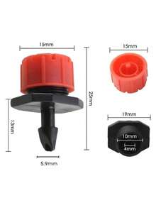 1pc/2pcs/4pcs Water Control Plant Watering System, Plant Watering Device, Automatic Watering Device - Multi-color - View 3