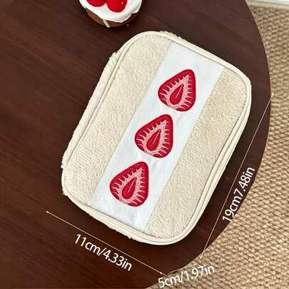 Large Capacity Pencil Case Stationery Storage Bag, Soft Portable Makeup Brush And Pen Organizer, Multi-Pocket Cosmetic Storage Bag, Suitable For School, Office, Travel, Desktop Decoration, Gift For Friends