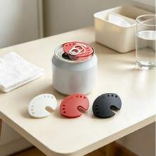6/1 Beverage Can Lids, Easy-Open Can Sealers, Microwave Splash Guards, Fly And Dust Preventers, Kitchen Essentials, Suitable For Soft Drink Cans, Beer Cans, Beverage Can Sealing Caps, Top Protection, Ideal For Camping, Picnics, And Kitchens. - Multicolor - View 11