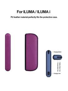 1PC For IQOS ILUMA/ILUMA I Protective Case, 360-Degree Full Coverage Protective Cover, Precise Hole Position, Selected Fine PU Leather Material, Comfortable Hand Feel, Good Scratch And Wear Resistance, Buffers Impact From Collisions, Anti-Drop, Multiple Colors Available, Minimalist Elegant Fashion, Thin And Fit Shell, Easy To Carry, Suitable For Personal Use And Gift - ILUMA/ILUMA I - View 11