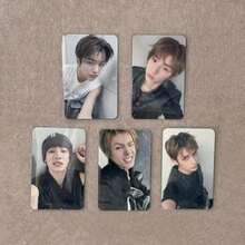 5pcs CO/RTIS New Peripheral LOMO Collector Cards, Includes Members JAMES, JUHOON, KEONHO, Suitable For Idol Fans Collection And Gifting To Friends - Multicolor - View 6