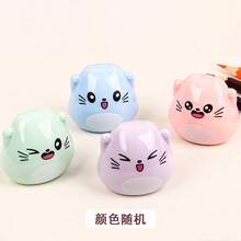 1pc Portable Mini Manual Pencil Sharpener, Cute Cartoon Animal & Fruit Shaped Pencil Sharpener, Office & School Supplies, Student Stationery Gift - Color Style Randomized - View 10