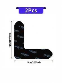 2/4/8/12pcs Reusable Carpet Fixer Strips – No Damage, Easy Clean, Perfect For Living Room, Bedroom & Bathroom - View 9