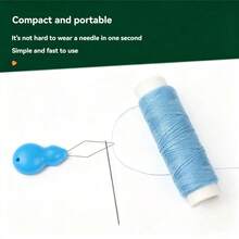 1 Set Multifunctional Sewing Kit Color Sewing Thread Spools Kit With Storage Box, Hand Sewing Needles Set For Clothes Repair, Embroidery, Cross‑Stitch, DIY Handcraft, Home Travel Emergency Sewing Supplies For Holiday Handmade Gift Making - Multiple Styles - View 7