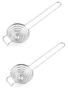 2pcs/4pcs Stainless Steel Egg Yolk Separator, Easily Separate Egg White And Yolk, Kitchen Gadget With Egg Separation And Filtration Function - Silver - View 7