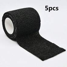 1/3/5/7 Rolls Sports Tape, Elastic Self-Adhesive Bandage, Finger And Ankle Support, Suitable For Wrist, Waist, Knee And Elbow Protection, For Football, Basketball, Running, Fitness, Badminton, Tennis - Multicolor - View 10