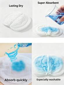 Disposable Pet Pads Compatible With Dog Period Pants, Ultra-Soft Non-Woven Fabric Surface, Gentle Care For Pet Skin, High-Absorbency Polymer Core, Fast Absorption Of Blood And Secretions, Long-Lasting Dryness, Prevents Staining Of Sofa And Bedding - one-size - View 6