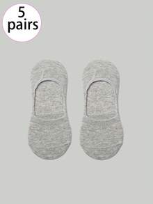 5/10 Pairs Socks, Moisture-Wicking Quick-Drying, Soft And Durable, Suitable For Casual Sports All Year Round - Multicolor - View 7