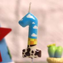 Number 2 Birthday Candle, Cartoon Story Theme Cake Decoration Candle - Birthday Candles - View 19